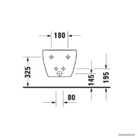 Биде Duravit Happy D.2 2258151300