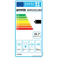 Кухонная вытяжка Gorenje BHP623E12BG