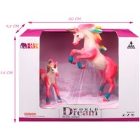 Набор фигурок Masai Mara Мир фэнтези. Семья розовых единорогов MM206-441