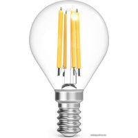 Светодиодная лампочка Gauss Filament Шар 13W 1150lm 4100К Е14 LED 1/10/50 105801213