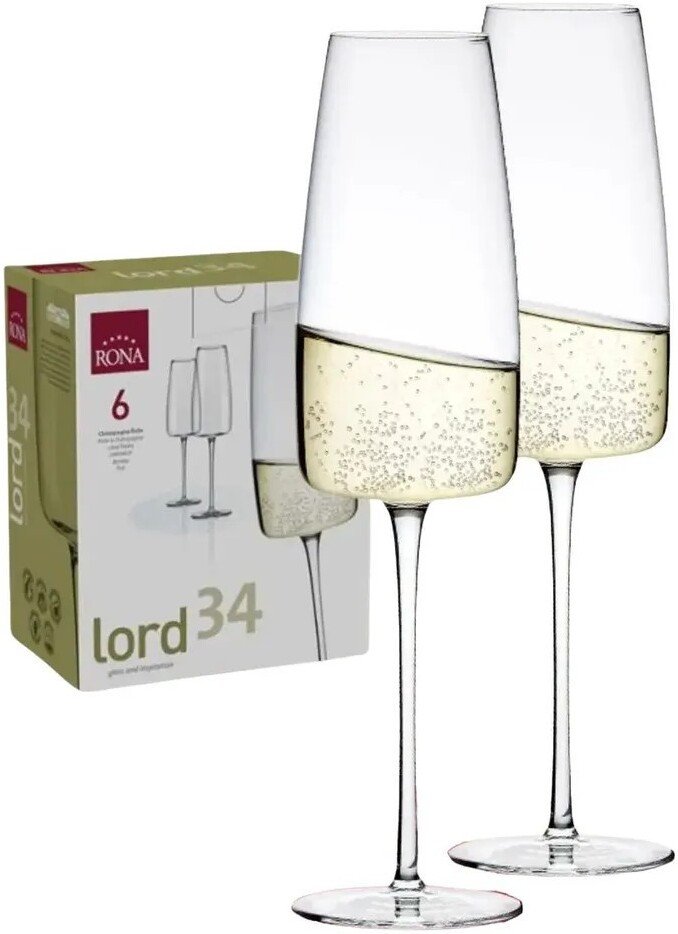 Набор бокалов для шампанского Rona Lord 34