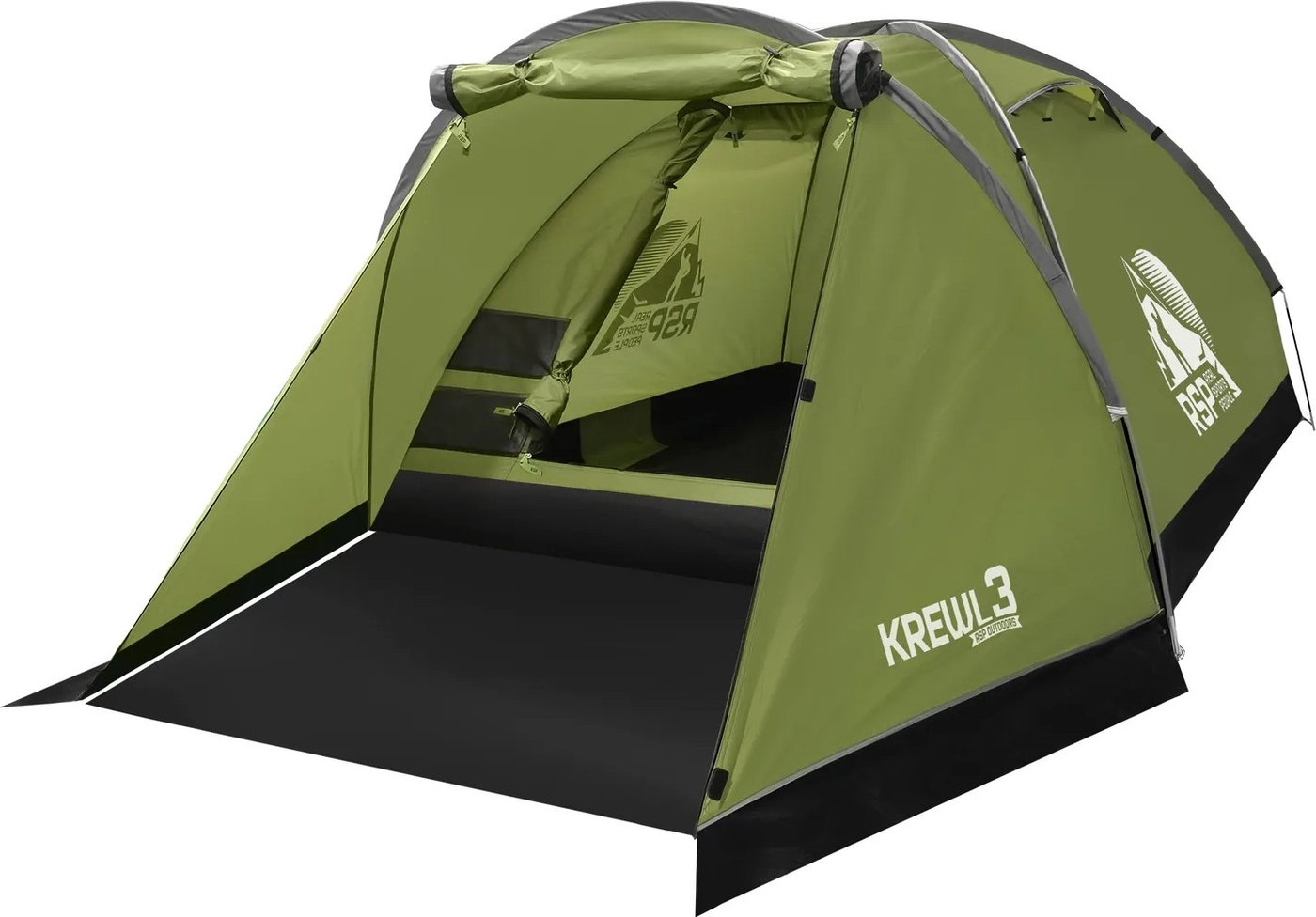 Треккинговая палатка RSP Outdoors Krewl 3 (оливково-зелёный)
