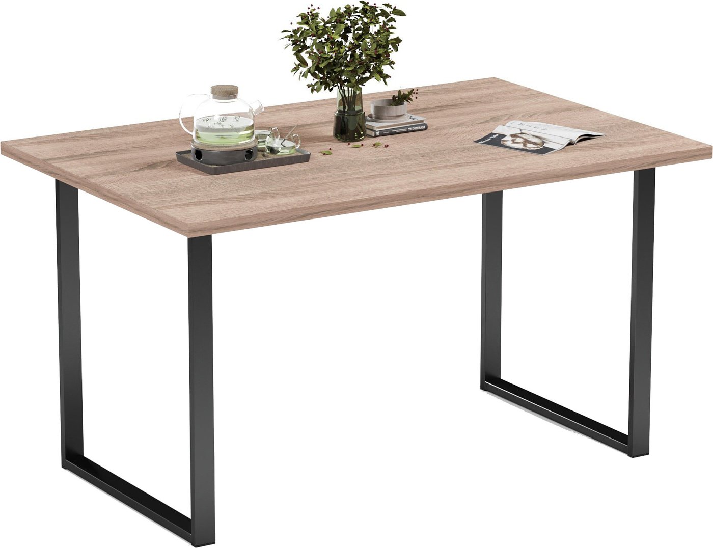 

Кухонный стол Mio Tesoro Tako 120x66 (дуб сонома/черный)