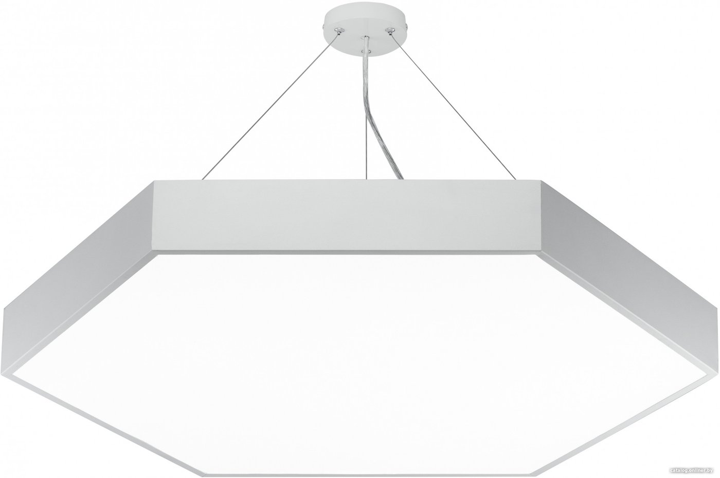 Подвесная люстра ЭРА Geometria Hexagon SPO-122-W-40K-066 Б0058878