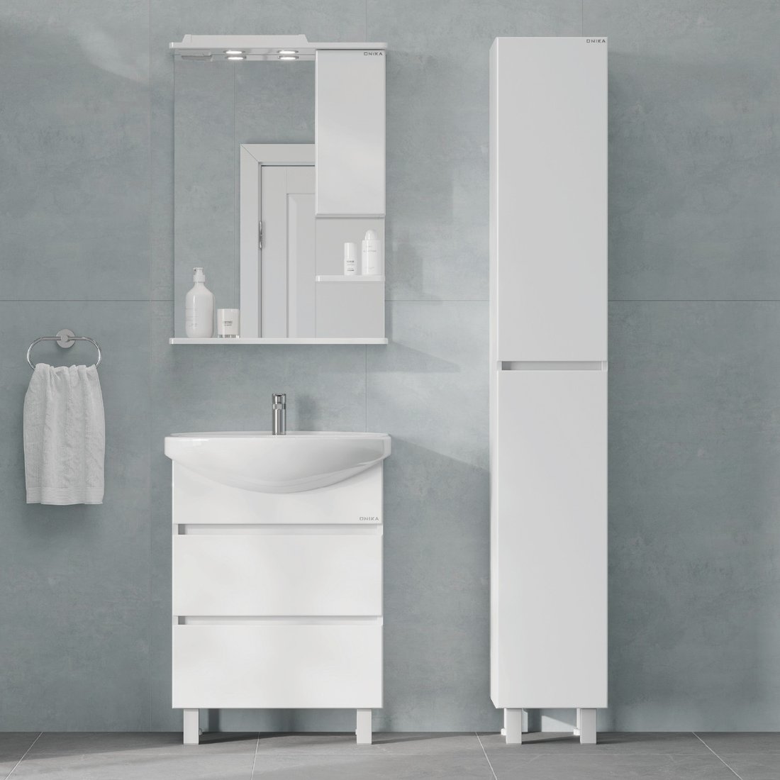 

Onika Шкаф-пенал для ванной Элита 30.10 (403089)