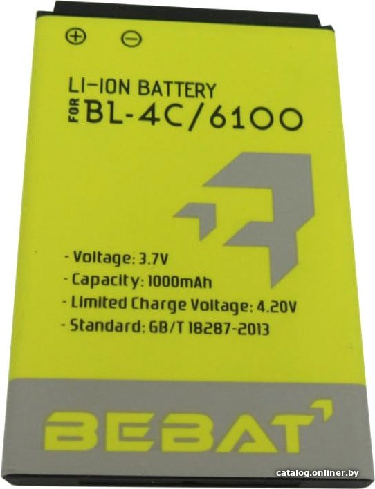 Аккумулятор для телефона Bebat BL-4C