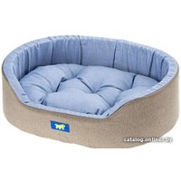 Лежак Ferplast Dandy C 45 82941095 (серый/голубой)