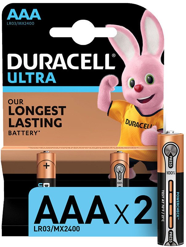 

Батарейка DURACELL Ultra LR3-2BL Б0038760 2 шт