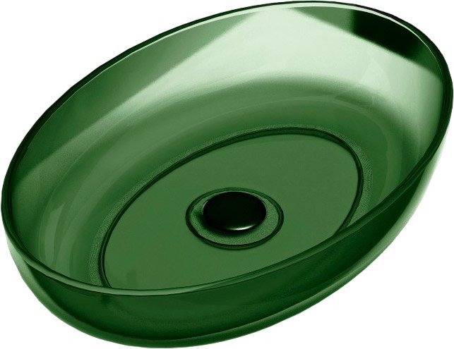 

Умывальник Abber Kristall AT2801Emerald (зеленый)