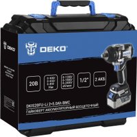 Гайковерт Deko DKIS20FU-Li 063-4433 (с 2-мя АКБ, кейс)