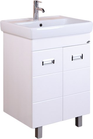 Onika Тумба под умывальник Балтика-Квадро 60.10 (белый) [106035]