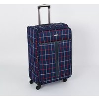 Чемодан-спиннер Francesco Molinary 219-1094FM-5-26NAV (синий)