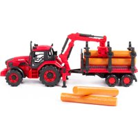 Трактор Полесье Belarus с лесовозом и манипулятором 96494