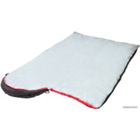 Спальный мешок Acamper Hygge 2x200г/м2 (левая молния, красный/черный)