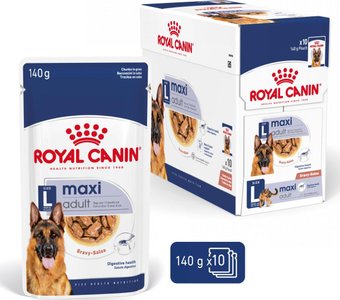 Консервированный корм для собак Royal Canin Maxi Adult Canine (в соусе) 10x140 г