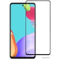 Защитное стекло Case Full Glue для Galaxy A52 (черный глянец)