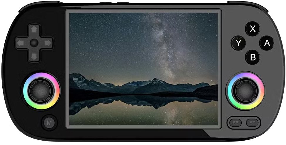 Игровая приставка Anbernic RG40XXH 32GB/128GB (черный)