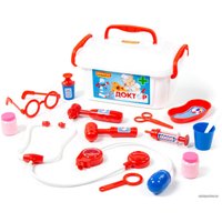 Игровой набор доктора терапевта Полесье Доктор №2 53619 (в контейнере)