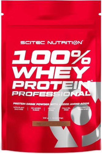 Scitec Nutrition 100% Whey Protein Professional (лимонный чизкейк, 500 г)
