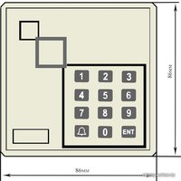 Считыватель Strazh SR-R121K (черный)
