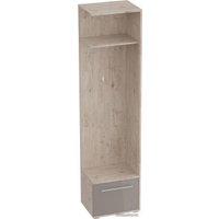 Вешалка для одежды Мебельград Фан 50x40x210 (дуб бонифаций/мокко глянец)