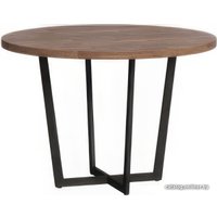 Кухонный стол LoftyHome Саутфилд Раунд 1627031 (коричневый)