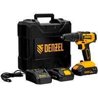Ударная дрель-шуруповерт Denzel CID-18-02BM 26135 (с 2-мя АКБ, кейс)