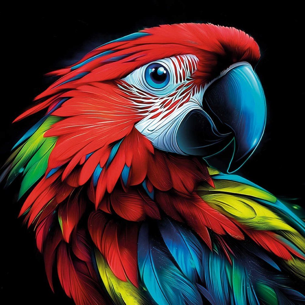 

Алмазная мозаика Феникс+ Яркий попугай 70807