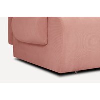 Угловой диван Divan Аллаум Linia Pink 261631 (розовый)
