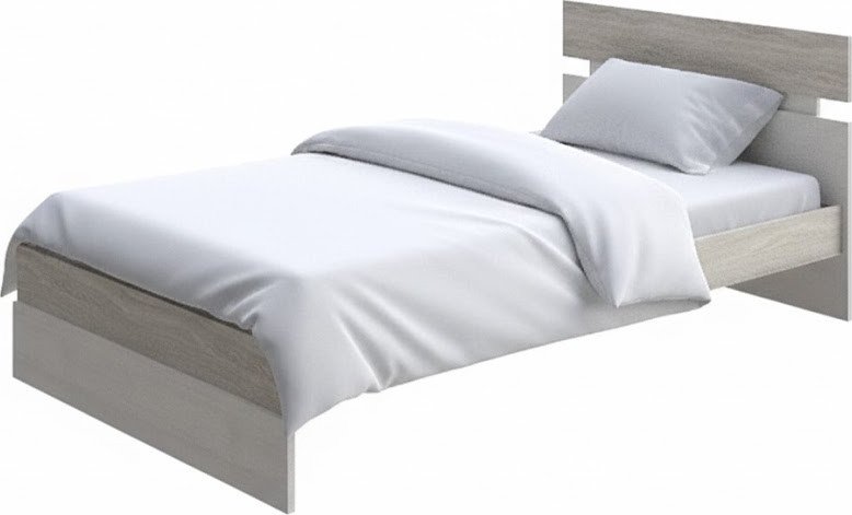 

Кровать PROxSON Milton 80x190 (ясень шимо светлый/дуб шамони светлый 124)