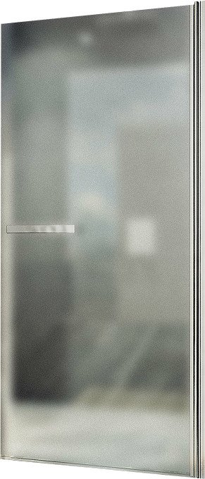 

Душевая дверь MaybahGlass 198x80 MGD-458-5 (сатин стекло/хром матовый)