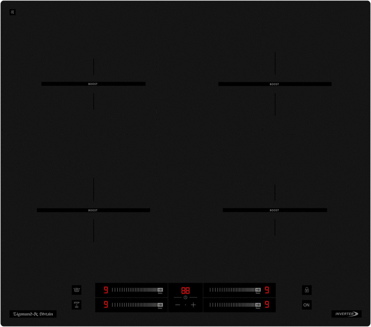 

Варочная панель Zigmund & Shtain CI 23.6 B
