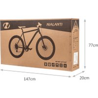 Велосипед Nialanti Stellar MD 29 21.5 2024 (зеленый матовый, разобранный, в коробке)