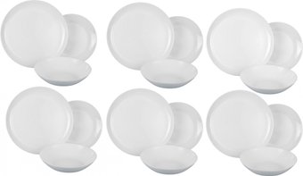 Столовый сервиз Luminarc Diwali White V6724 (18пр)
