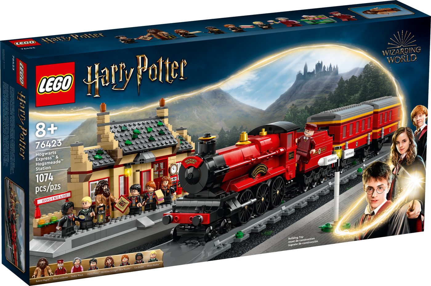 

Конструктор LEGO Harry Potter 76423 Поезд Хогвартс-Экспресс со станцией Хогсмид