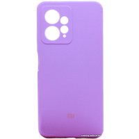 Чехол для телефона KST Soft-Touch для Xiaomi Redmi Note 12 (фиалковый)