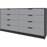 Комод Интерлиния Концепт КТ-К197 (серебро/антрацит)