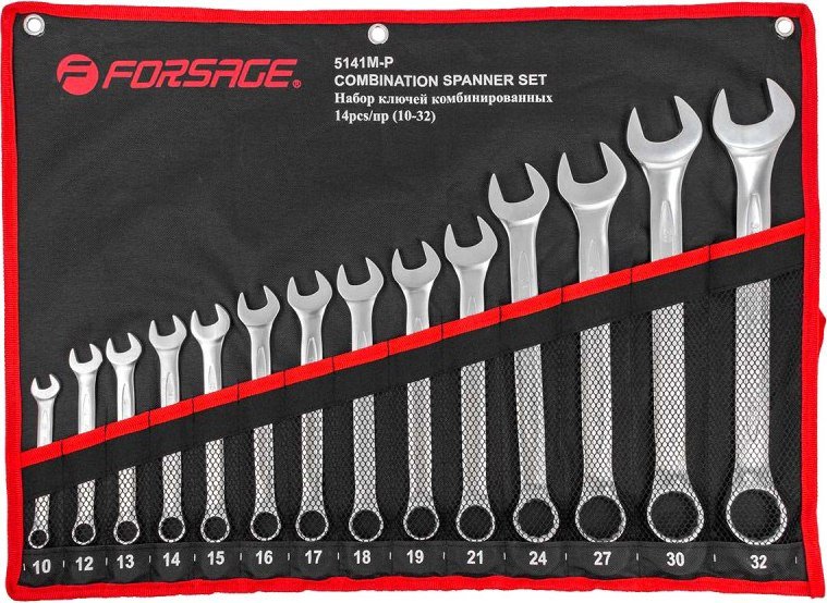 Набор ключей FORSAGE F-5141P (14 предметов)