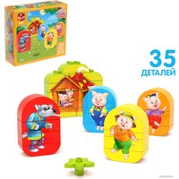 Конструктор Unicon Kids 9826972 Три поросенка