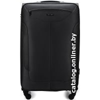 Чемодан-спиннер Solier STL1801 79 см (XL, черный)