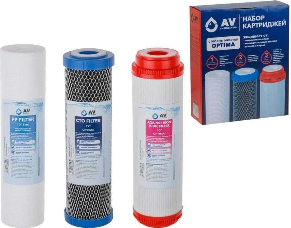 

Комплект картриджей AV Engineering Optima AVE-FS3-2 (3 шт)