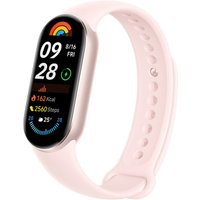 Фитнес-браслет Xiaomi Smart Band 9 (розовое золото, с розовым силиконовым ремешком, китайская версия)