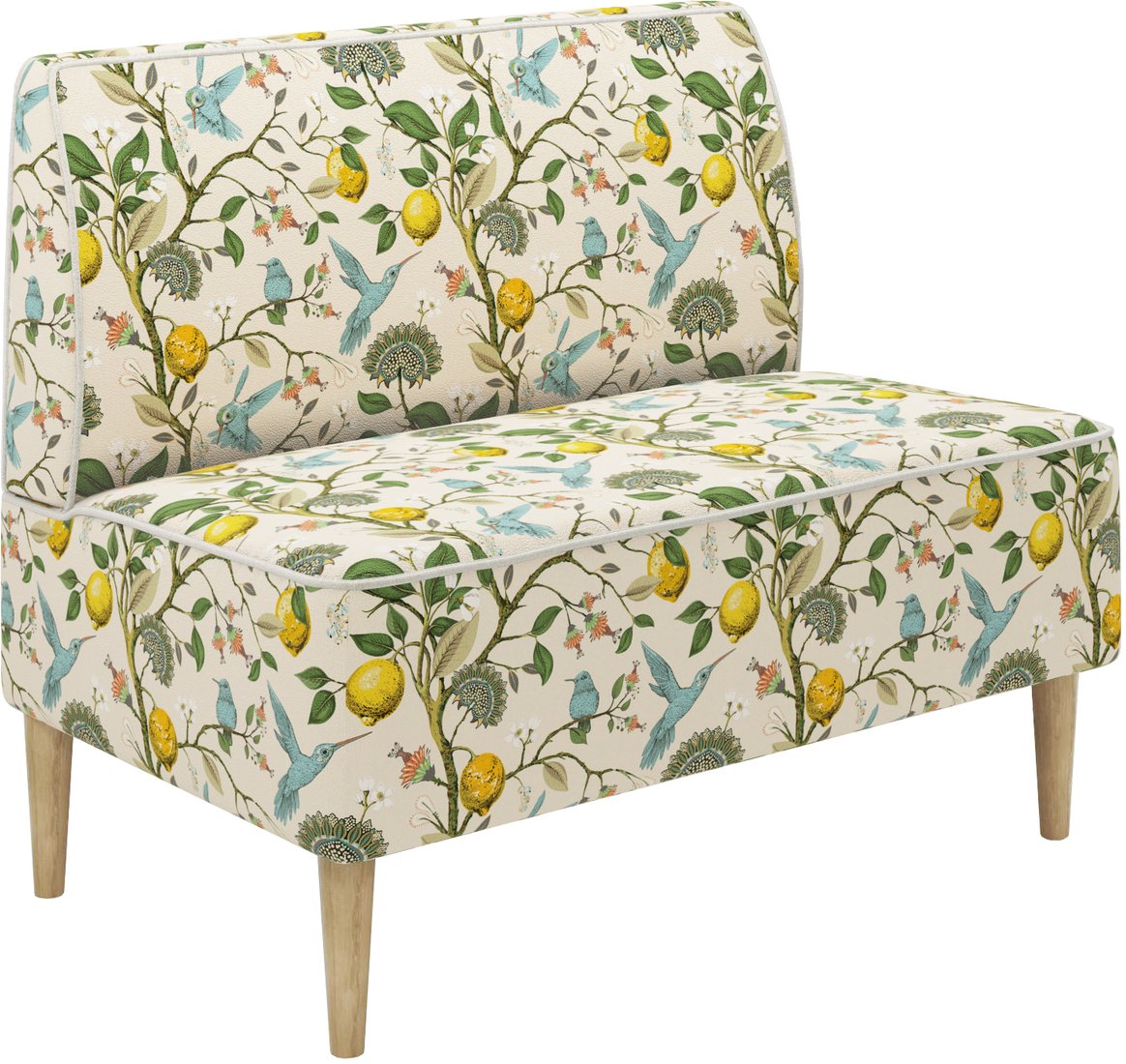 

Диван MONOFIX Одос Принт 2-хместный (лимон/микровелюр)