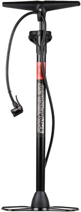 

Насос ручной велосипедный Heyner Handpumpe mit Manometer (черный)