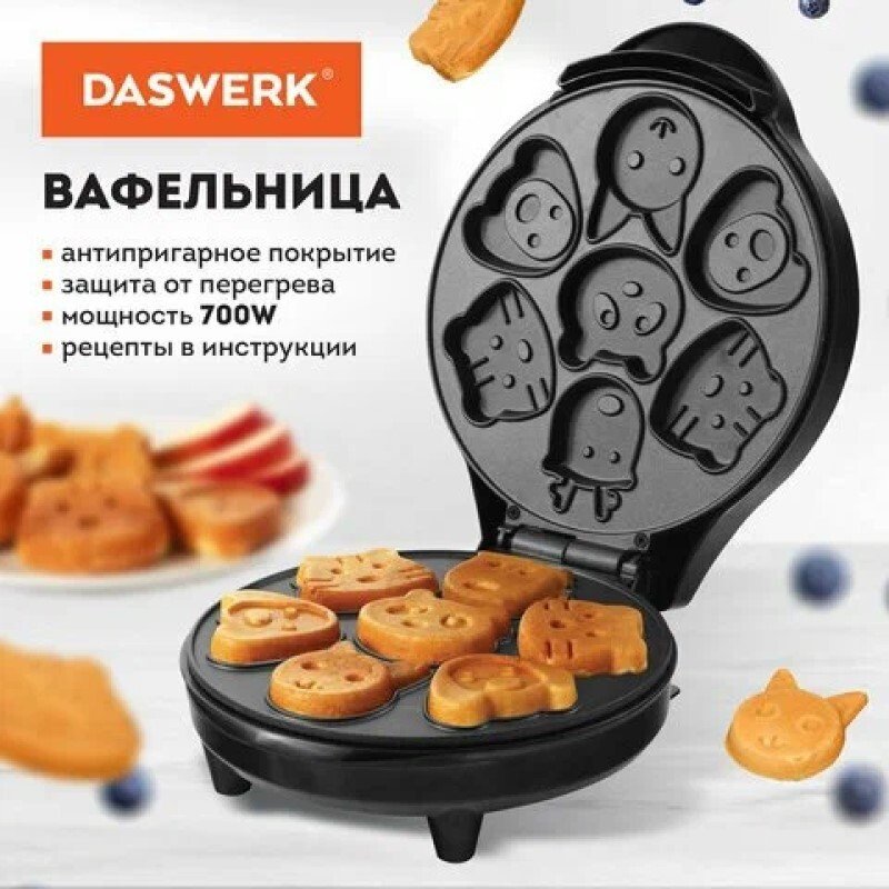 

Вафельница Daswerk WM-9