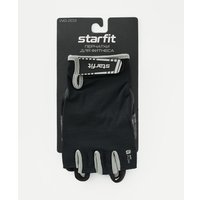 Перчатки для фитнеса Starfit WG-203 (S, черный/серый)
