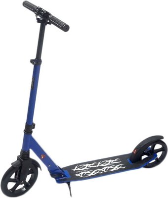 Двухколесный подростковый самокат Indigo Tattoo IN052 (синий)