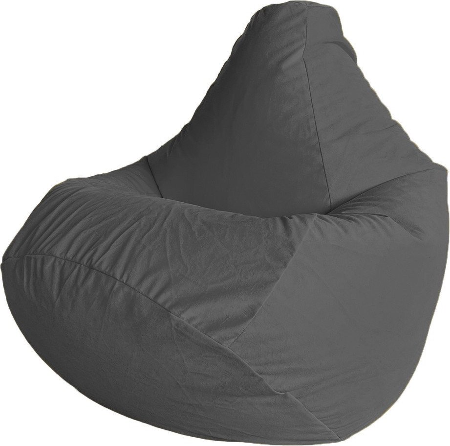 Кресло-мешок Flagman Груша Мега XXXL Г3.5-397 (Simple 33 Steel)