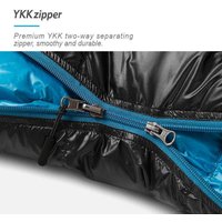 Спальный мешок Naturehike CW400 NH18C400-D (L, серый)