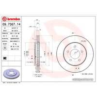  Brembo 09736714